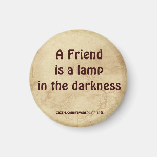 Amitié Inspiration Motivation Magnet