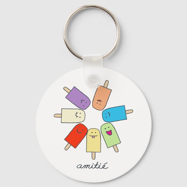 Amitié Keychain (Front)