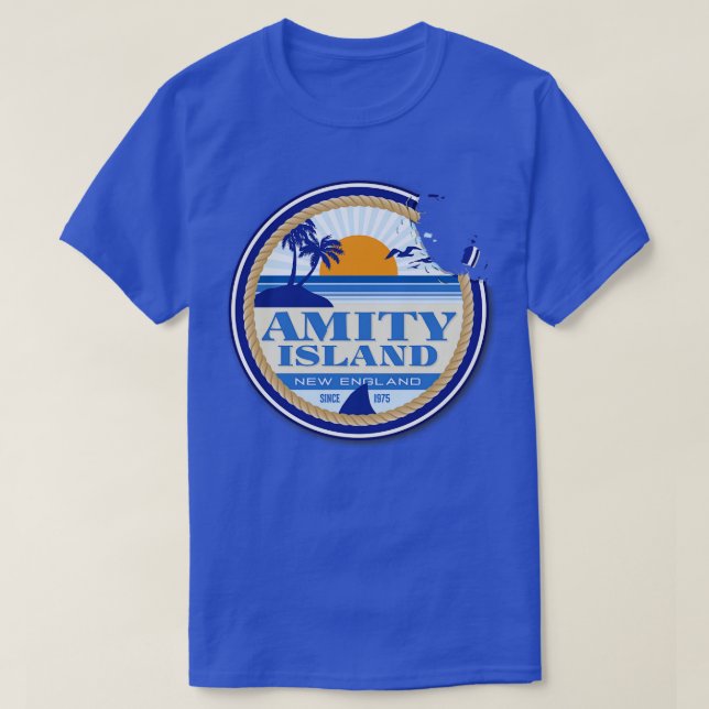 Amity Island T-Shirt (Design Front)