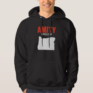 Amity Oregon USA State America Travel Oregonian Hoodie