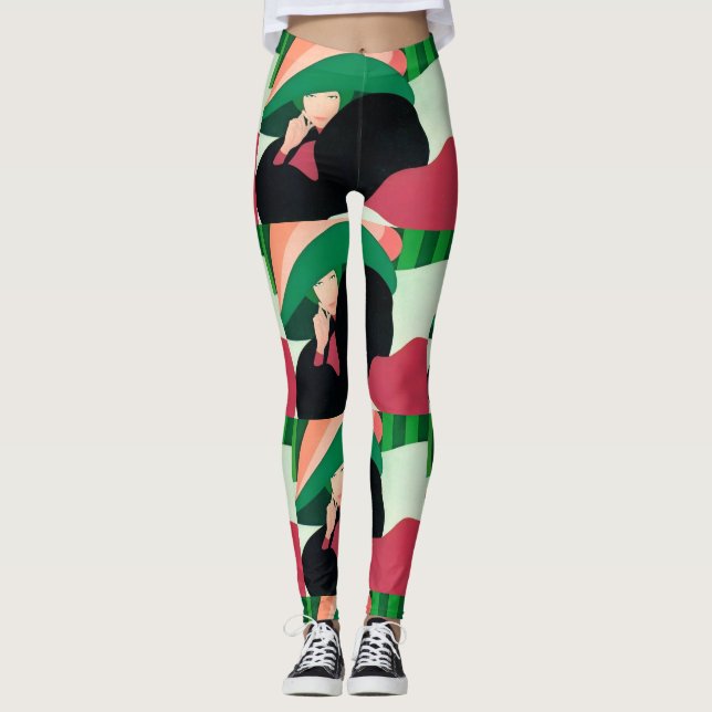 "Amleto Della Costa" Leggings (Front)