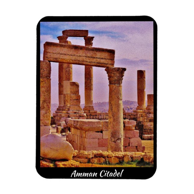 Amman Citadel Magnet (Vertical)