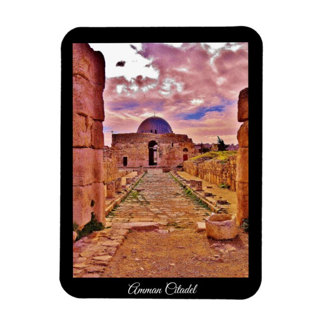 Amman Citadel Magnet (Vertical)