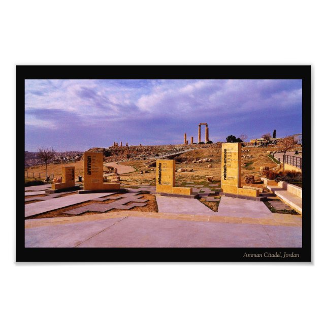 Amman Citadel Photo Print (Front)
