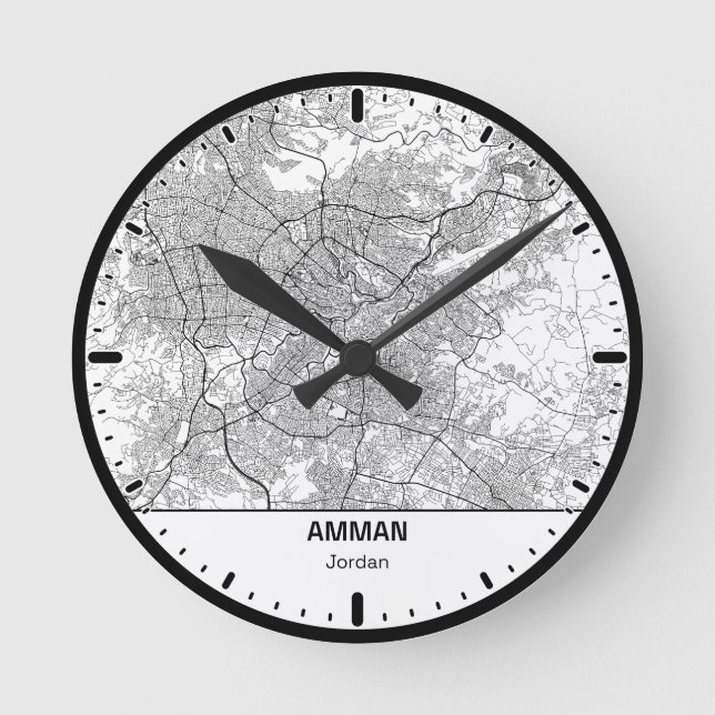 Amman Clock City Line Art (Front)