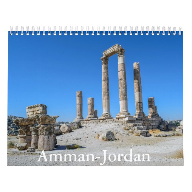 Amman-Jordan Calendar (Cover)