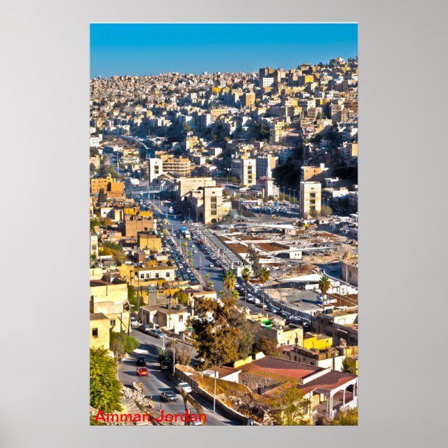 Amman,Jordan Poster (Front)