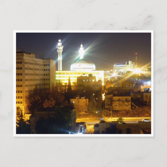 amman night lights postcard (Front)
