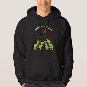 Ammasaurus Amma 4 Kids Dinosaur Mother s Day Hoodie