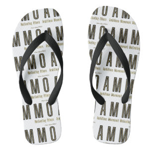 Ammo Apparel USA Acronym Unisex Flip Flops
