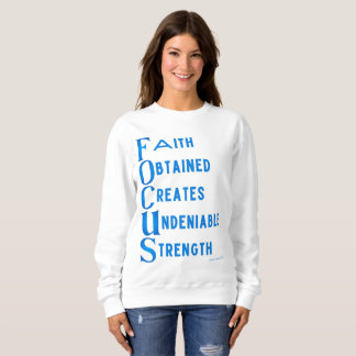 Ammo Apparel USA Focus Acronym Woman's Sweatshirt
