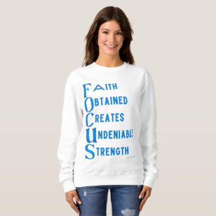 Ammo Apparel USA Focus Acronyme de Sweatshirt femm