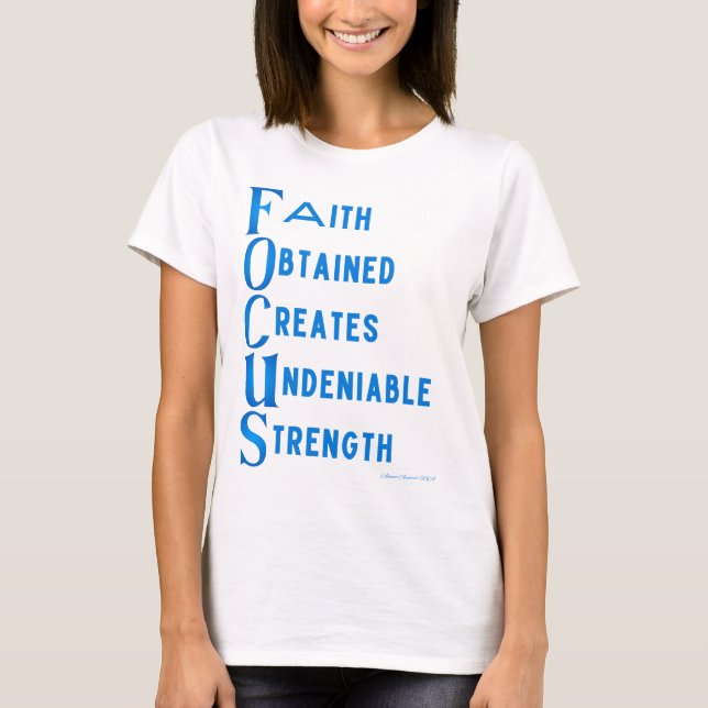 Ammo Apparel USA Focus Acronyme II T-shirt femme (Devant)