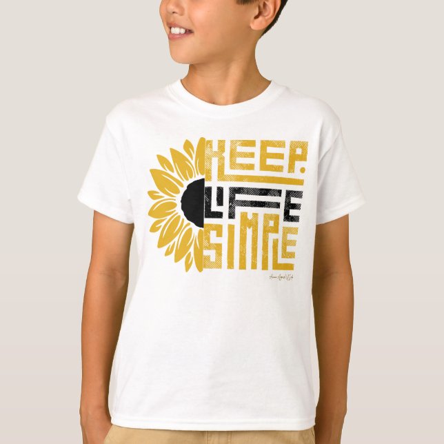 Ammo Apparel USA Keep Life Simple Boy's T-Shirt (Front)