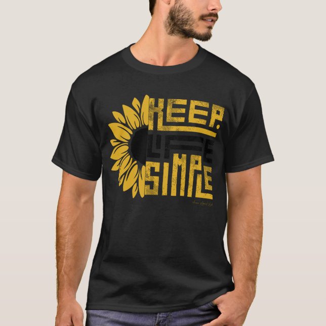 Ammo Apparel USA Keep Life Simple Men's T-Shirt (Front)