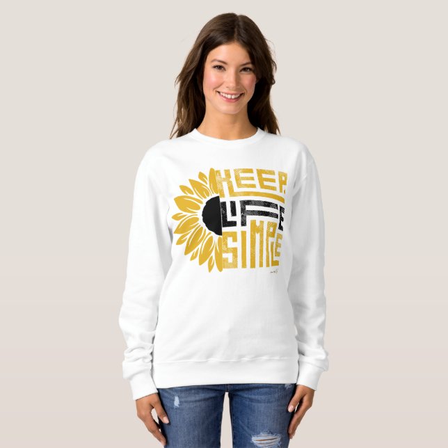 Ammo Apparel USA Keep Life Simple Woman's Sweatshirt (Front Full)