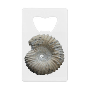 ammonite credit card bottle opener