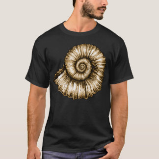 Ammonite Fossil 21 T-Shirt