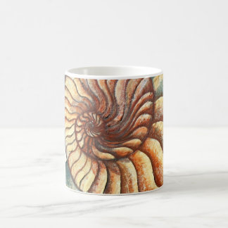 Ammonite Fossil Art Mug 2