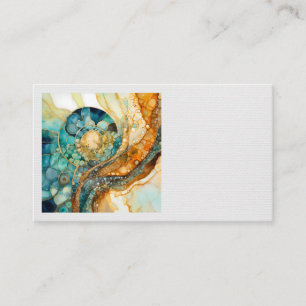 Ammonite Gem Fossil Business Card