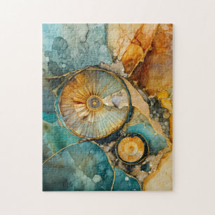 Ammonite Gem Fossil Puzzle