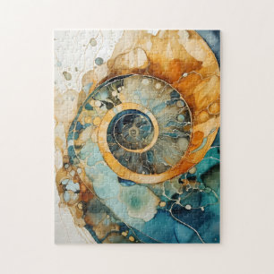 Ammonite Gem Fossil Puzzle