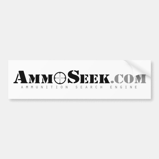AmmoSeek Bumper Sticker (Front)