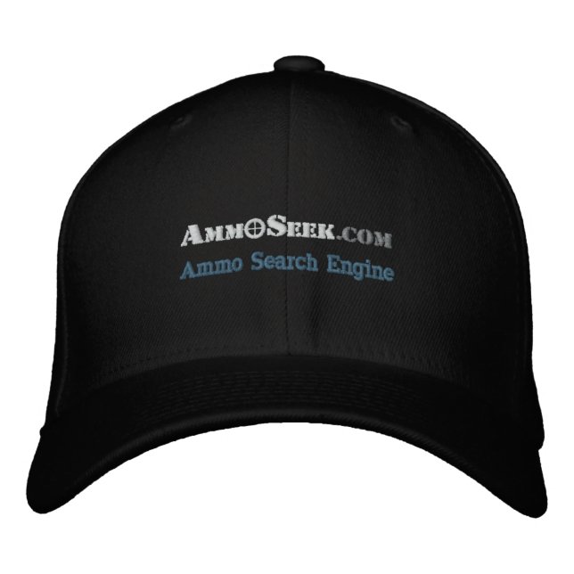 AmmoSeek Logo Hat w/ Search Engine Text (Front)