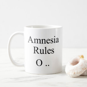 Amnesia Coffee Mug