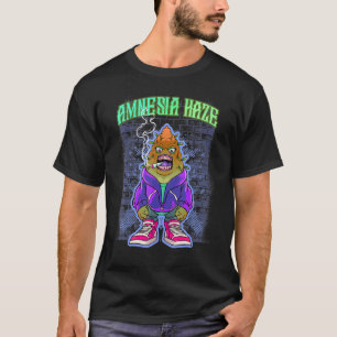 Amnesia Haze Inspired Amnesia Haze Strain Related T-Shirt