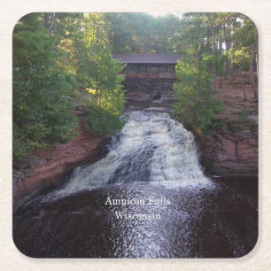 Amnicon Falls paper coaster