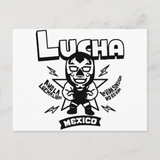 AMO LA LUCHA LIBRE#5 POSTCARD