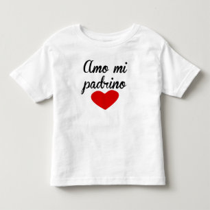 Amo Mi Padrino Toddler T-shirt