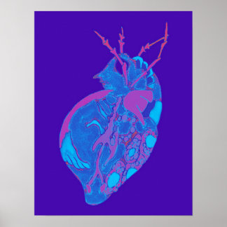 Amoeba Minx: Shockwave Blues Poster