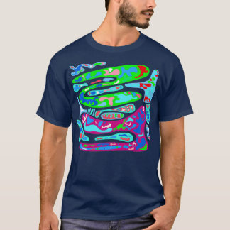 amoeba snowscape froze T-Shirt