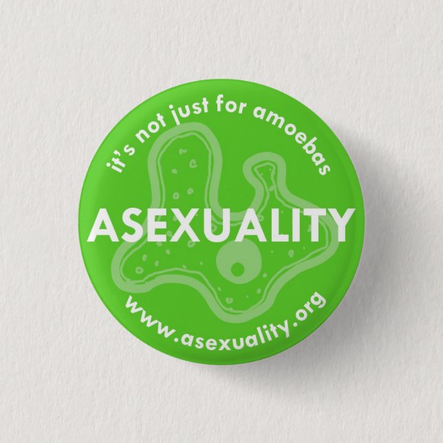 amoebas 1 inch round button (Front)