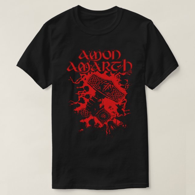 Amon Amarth Gr42 Amon Amarth - Band Best Trend Hoo T-Shirt (Design Front)