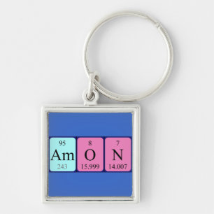 Amon periodic table name keyring