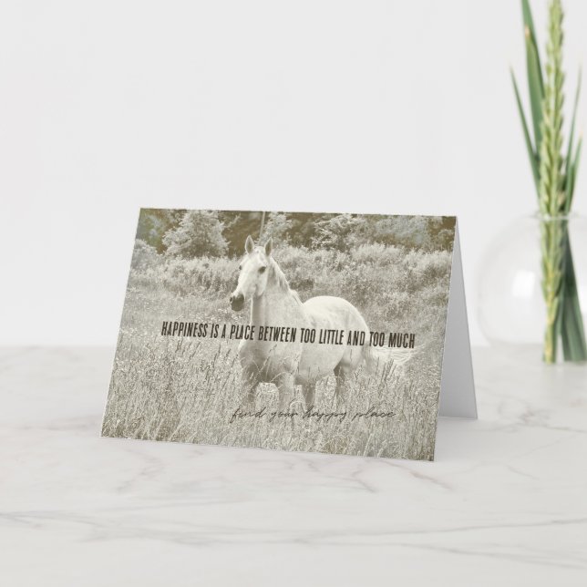 AMONG THE DAISIES Greeting Card (Front)