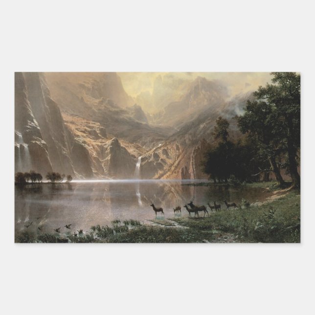 Among the Sierra Nevada Mountains Sticker (Front)