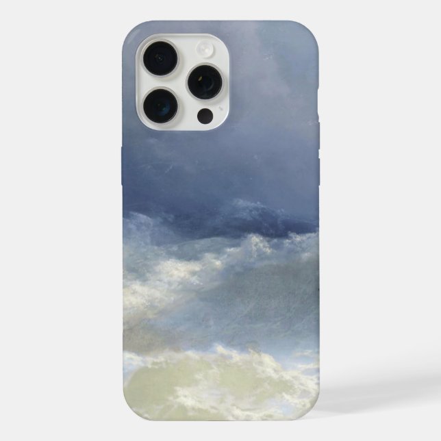 Among the Waves, Aivazovsky iPhone Case (Back)
