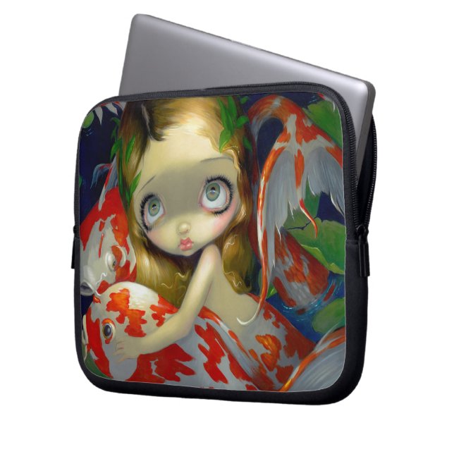 "Amongst the Koi" Electronics Bag (Front Left)