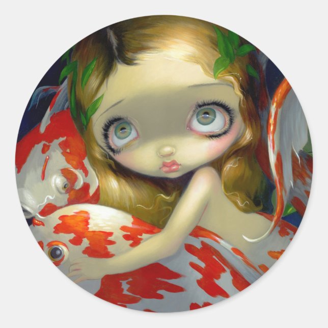 "Amongst the Koi" Sticker (Front)