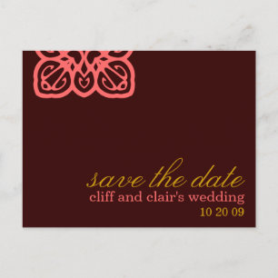 Amor  Customizable Save the Date Invitations