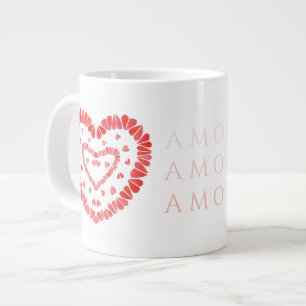 AMOR ESPAGNOL AMOUR Big White Mug