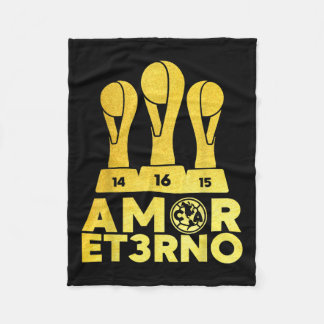 Amor Et3rno America Tricampeon Fleece Blanket