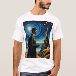Amor Fati Cosmic Reflection Inspirational T-Shirt