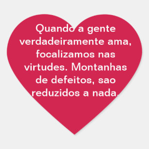 Amor Heart Sticker