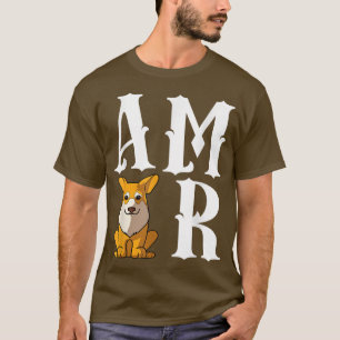 Amor Spanish of Love Pembroke Corgi Mom  T-Shirt