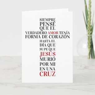 Amor verdadero card